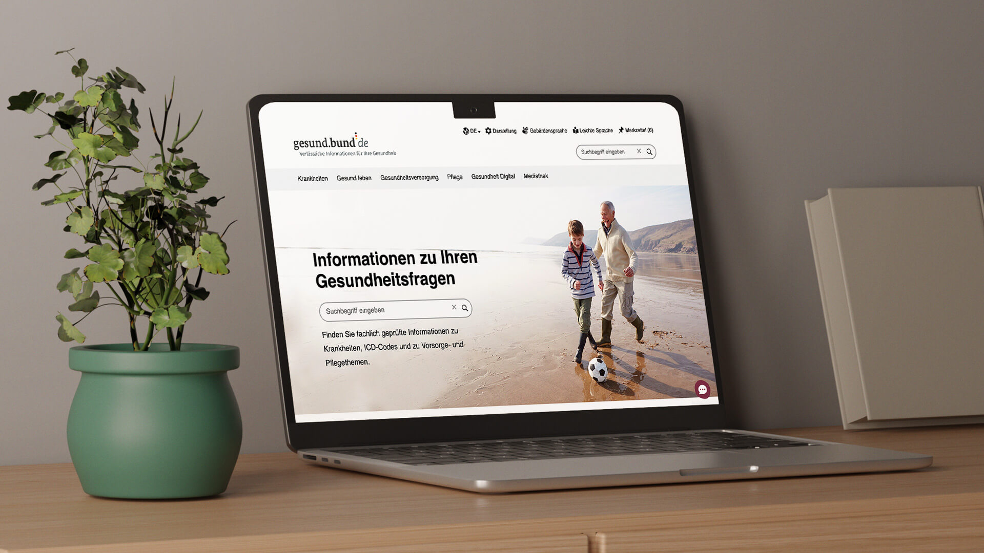 gesund.bund.de – Barrierefreies Portal für Gesundheitsinformationen